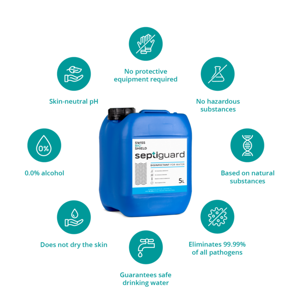 5 liter canister - Water - Image 2